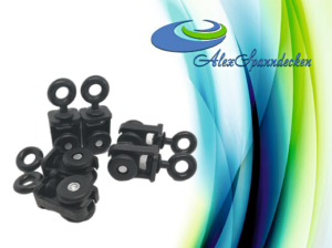Gardinen Roller schwarz
