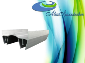 ALU Trennprofil für Lichtlinien 3 cm (für translucent Folie)