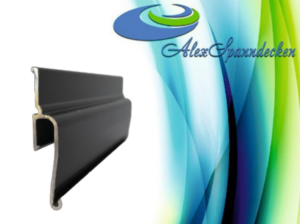 Alu Wand Profil Schattenfuge schwarz PF
