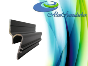 Alu Wand Profil Schattenfuge schwarz A Keder unsichtbar